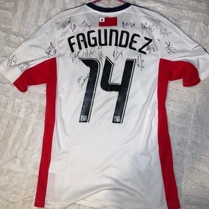 AUTOGRAPHED NE Revolution Jersey